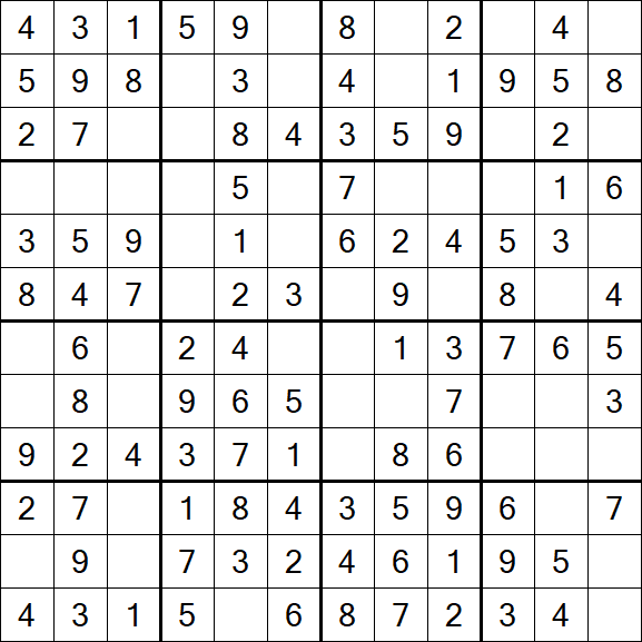 Butterfly Sudoku - Fácil