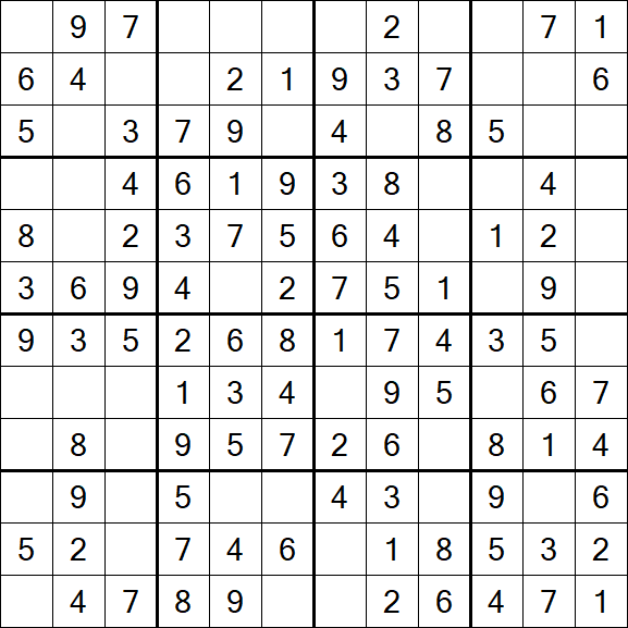 Butterfly Sudoku - Fácil
