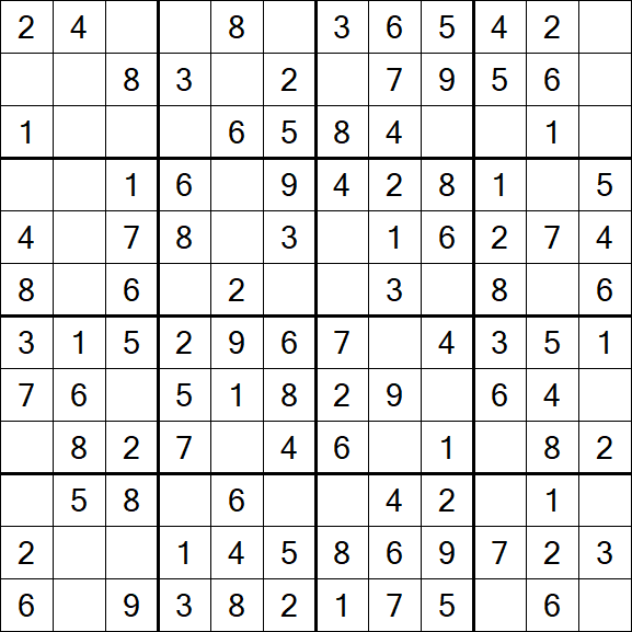 Butterfly Sudoku - Fácil