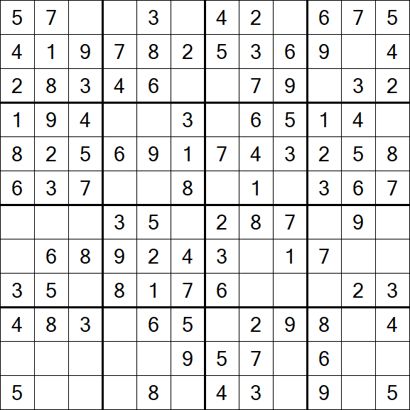 Butterfly Sudoku - Fácil