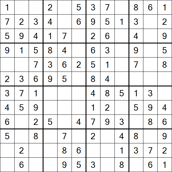 Butterfly Sudoku - Fácil
