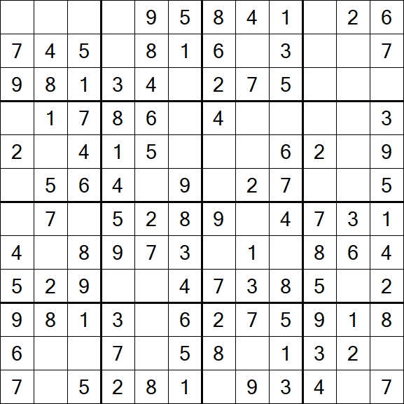 Butterfly Sudoku - Fácil