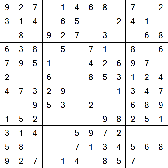 Butterfly Sudoku - Einfach