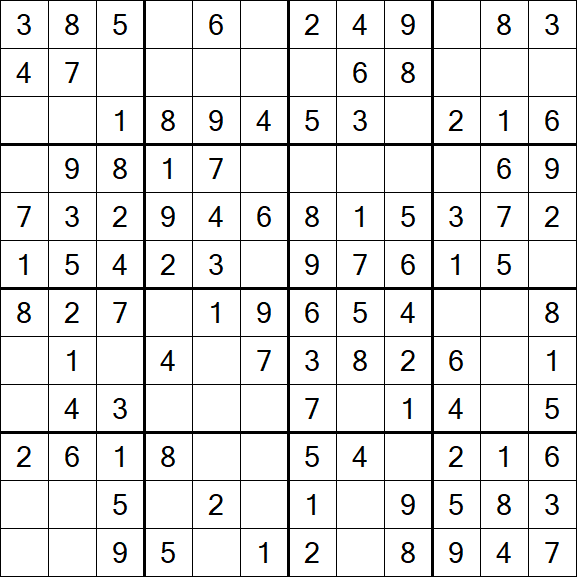 Butterfly Sudoku - Simple