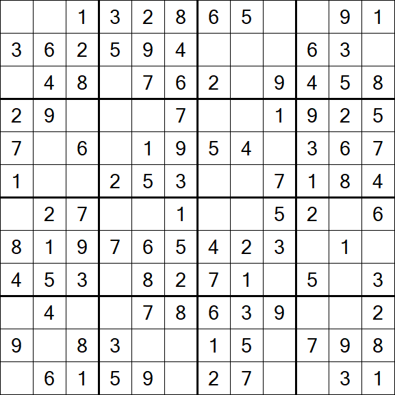 Butterfly Sudoku - Fácil