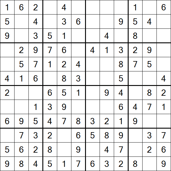 Butterfly Sudoku - Fácil