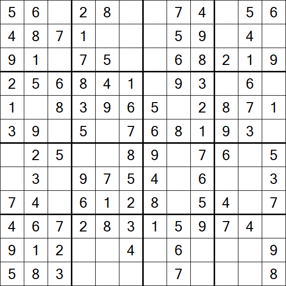 Butterfly Sudoku - Fácil