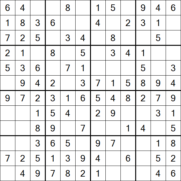 Butterfly Sudoku - Fácil