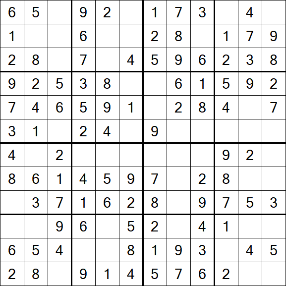 Butterfly Sudoku - Fácil