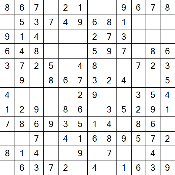 Butterfly Sudoku - Fácil