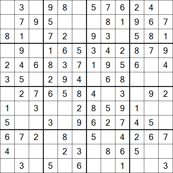 Butterfly Sudoku - Einfach