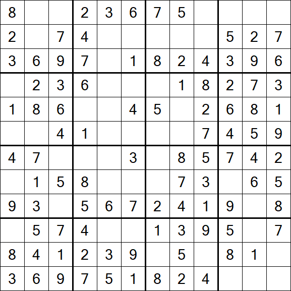 Butterfly Sudoku - Fácil