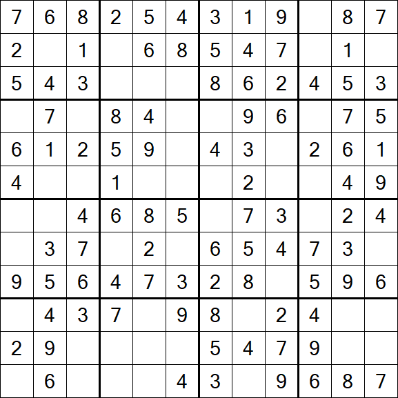 Butterfly Sudoku - Fácil