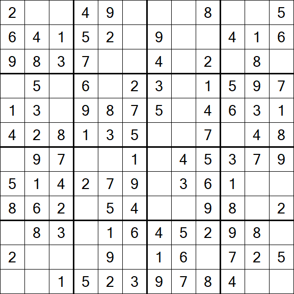 Butterfly Sudoku - Einfach