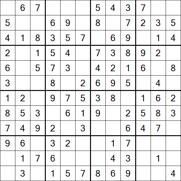 Butterfly Sudoku - Fácil
