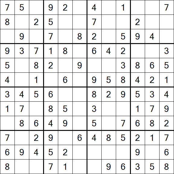 Butterfly Sudoku - Simple