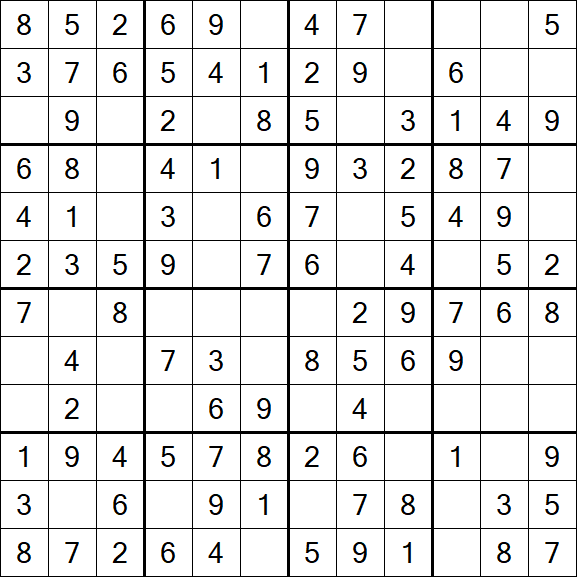 Butterfly Sudoku - Simple