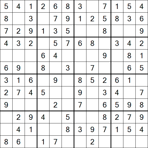 Butterfly Sudoku - Simple