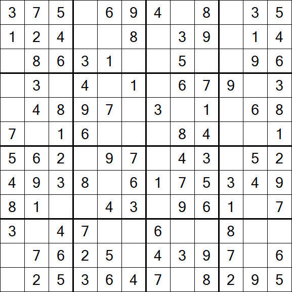 Butterfly Sudoku - Simple
