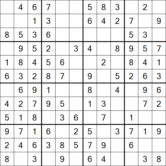 Butterfly Sudoku - Simple