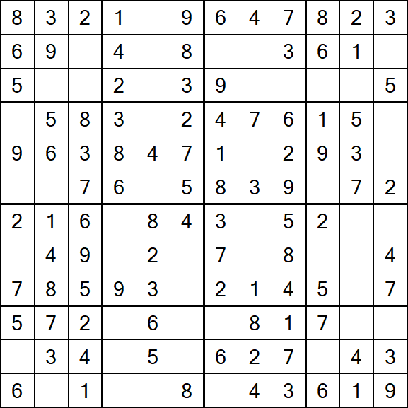 Butterfly Sudoku - Einfach
