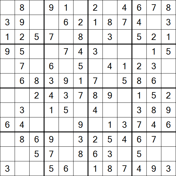 Butterfly Sudoku - Simple