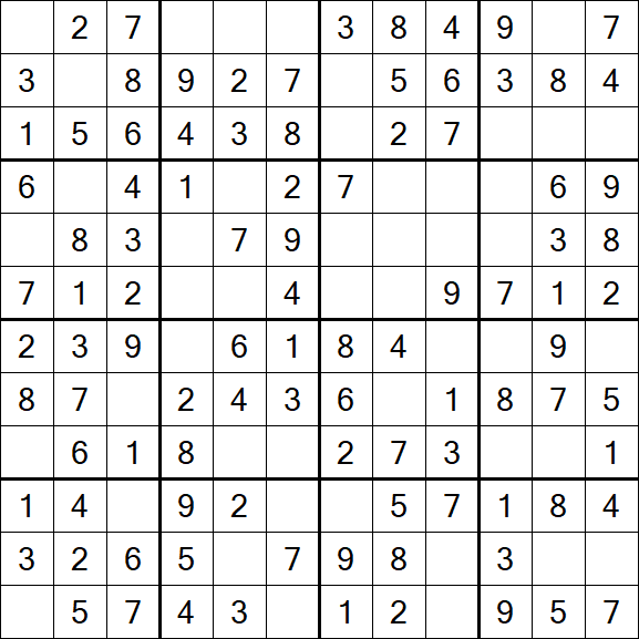 Butterfly Sudoku - Fácil