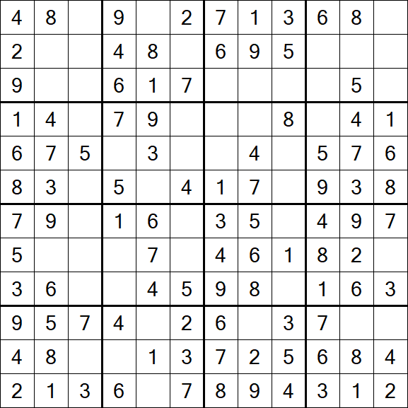 Butterfly Sudoku - Simple
