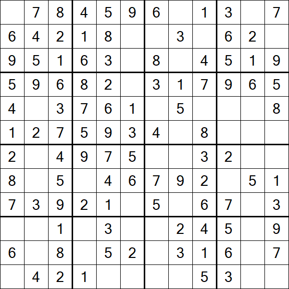 Butterfly Sudoku - Simple