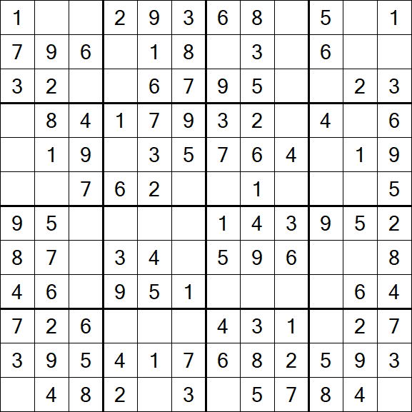 Butterfly Sudoku - Simple