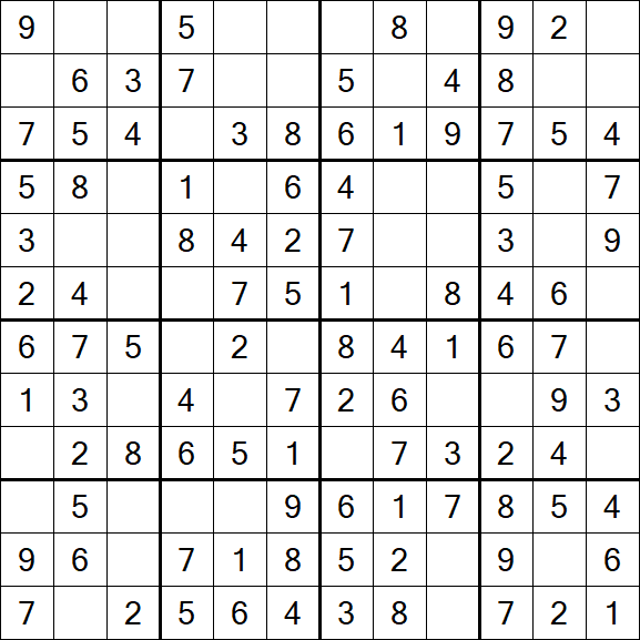 Butterfly Sudoku - Fácil