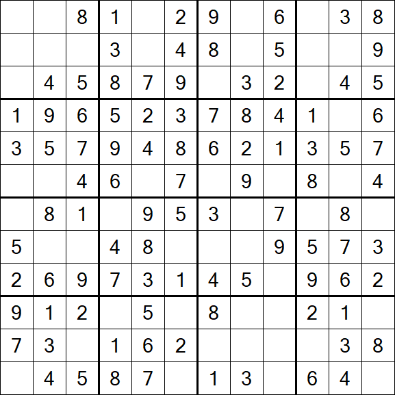 Butterfly Sudoku - Simple