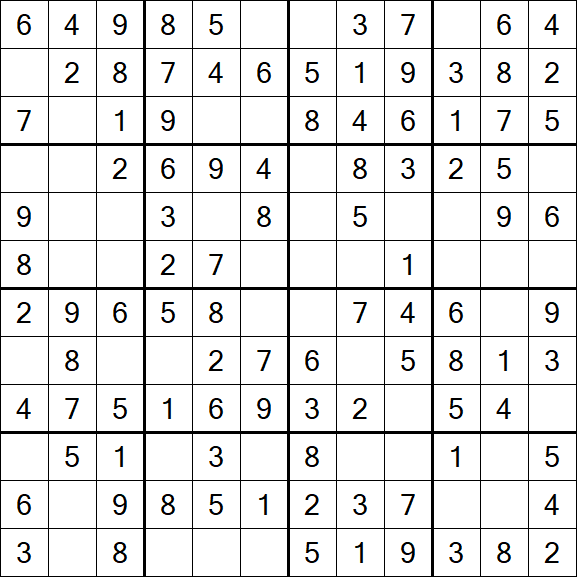 Butterfly Sudoku - Simple