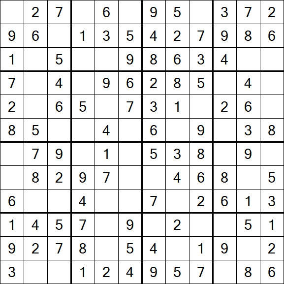 Butterfly Sudoku - Fácil