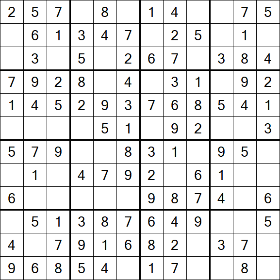 Butterfly Sudoku - Fácil