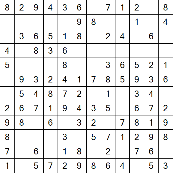Butterfly Sudoku - Fácil