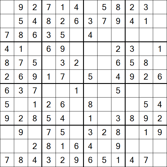 Butterfly Sudoku - Fácil