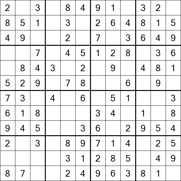 Butterfly Sudoku - Fácil