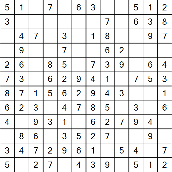 Butterfly Sudoku - Easy
