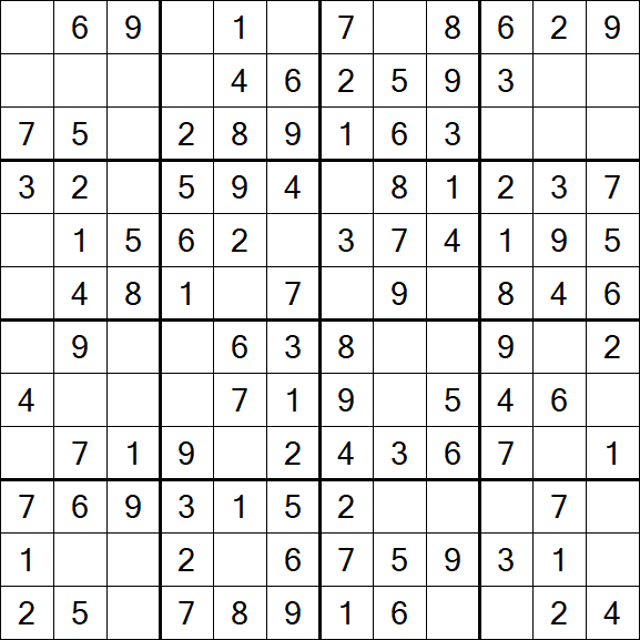 Butterfly Sudoku - Fácil
