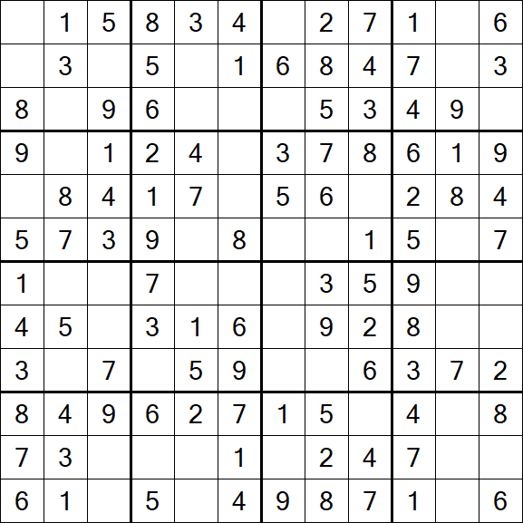 Butterfly Sudoku - Fácil