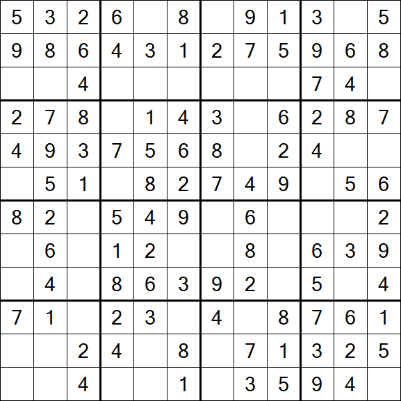 Butterfly Sudoku - Fácil