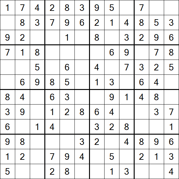 Butterfly Sudoku - Fácil