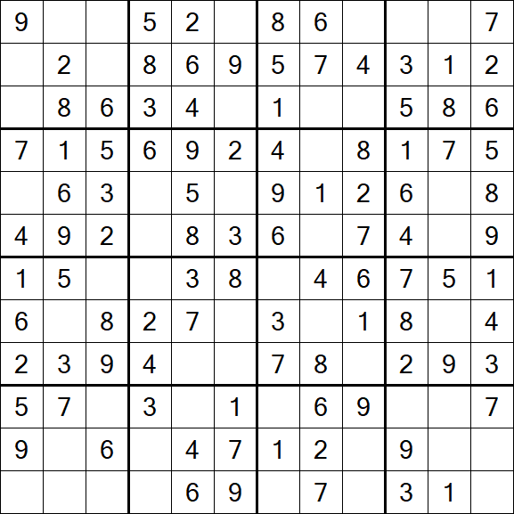Butterfly Sudoku - Fácil