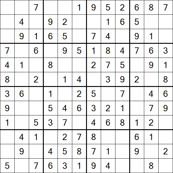 Butterfly Sudoku - Fácil