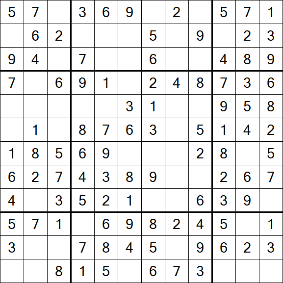 Butterfly Sudoku - Simple