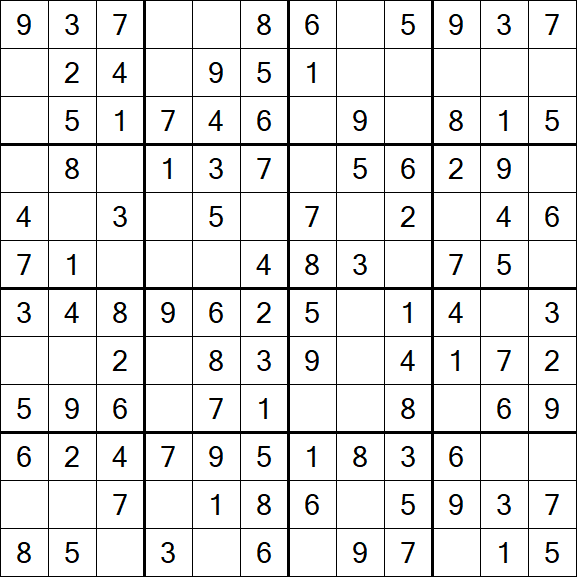 Butterfly Sudoku - Simple