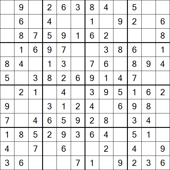 Butterfly Sudoku - Simple