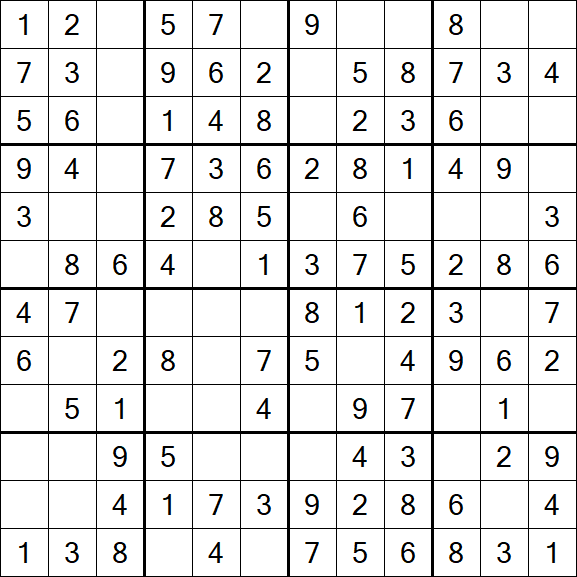 Butterfly Sudoku - Fácil
