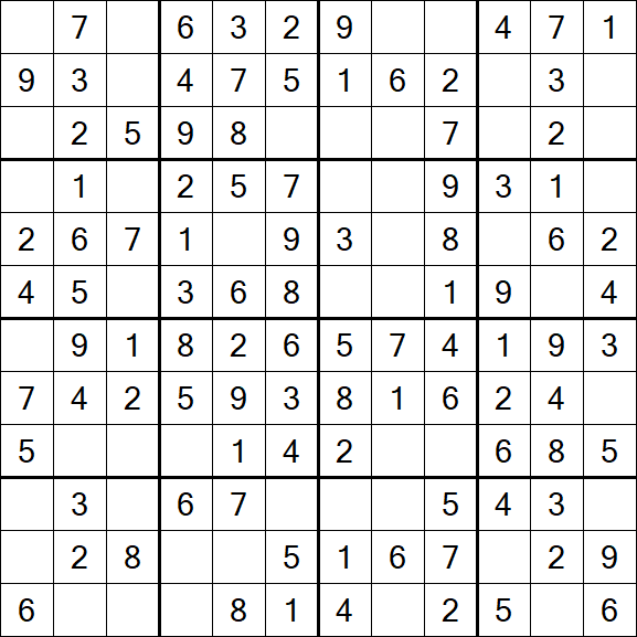 Butterfly Sudoku - Simple